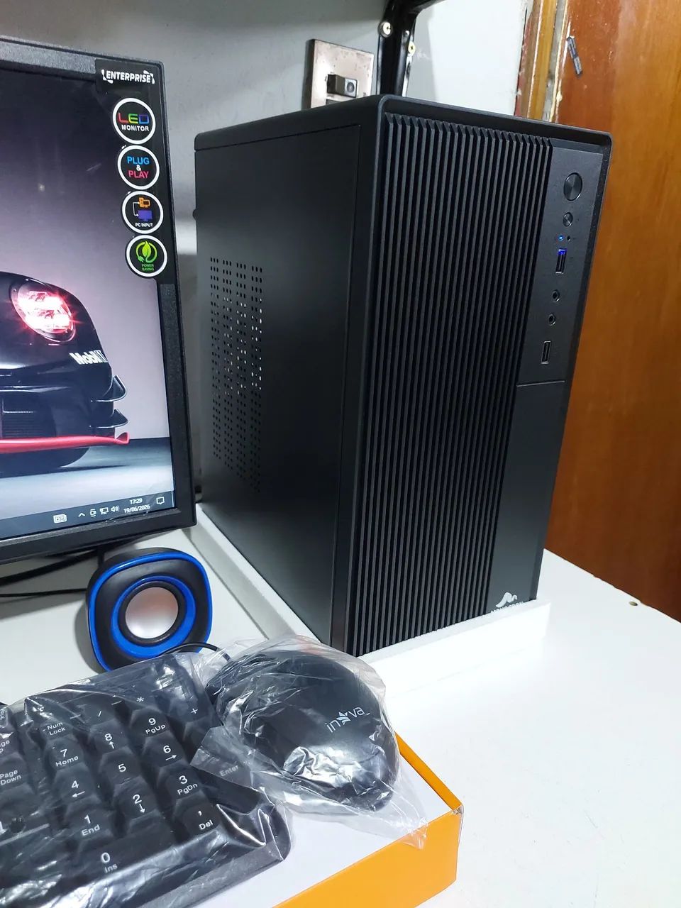 Pc Computador Completo intel Core i5 Monitor LED 20 Polegadas. Novo - Foto 3