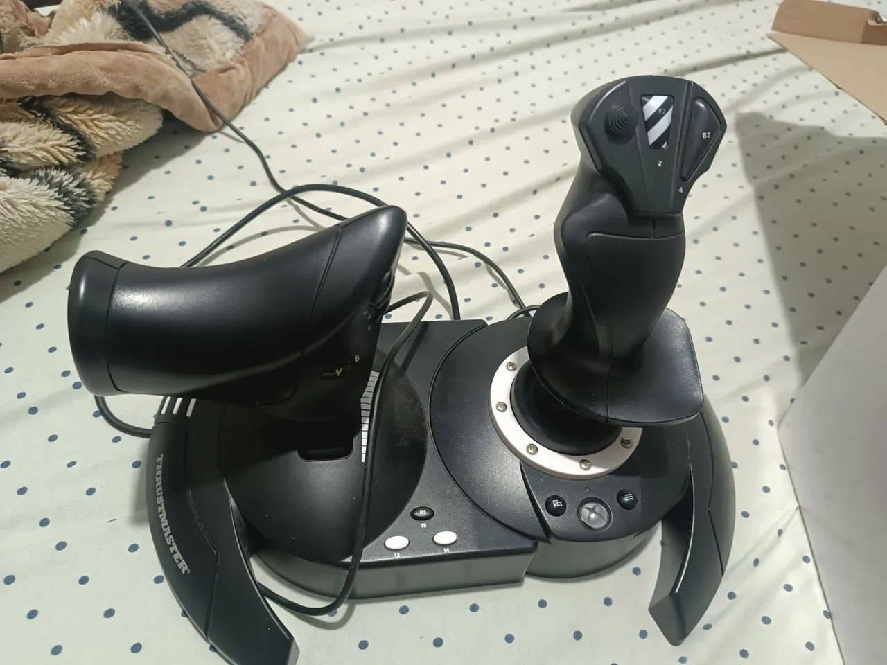 trufhmaster hotas joys stick e pedal  - Foto 3