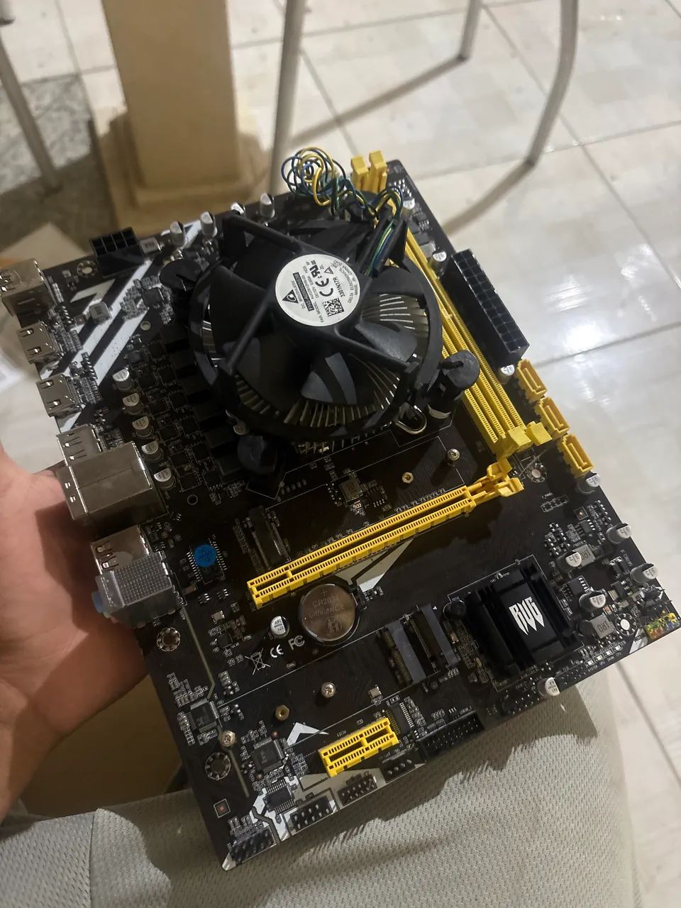 Kit processador e placa mãe i3 12 Th  - Foto 4