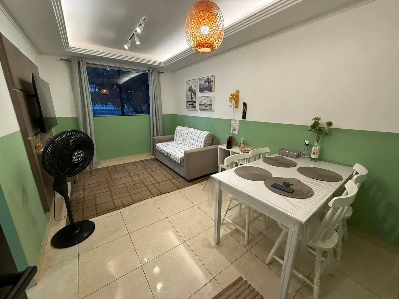 PARQUE DOS RIO II,  2 QTOS, MOBILIADO COM IPTU INCLUSO .