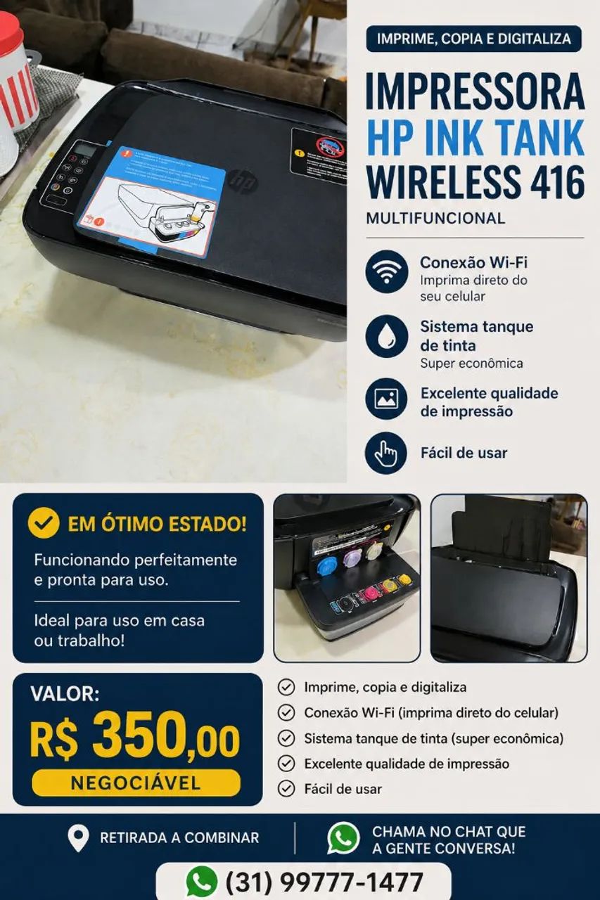 impressora com wi-fi integrado 
