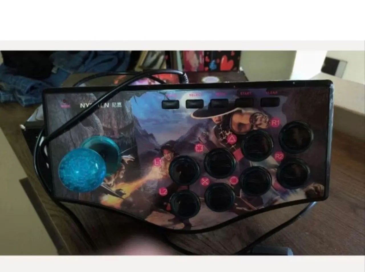 Controle Arcade Mortal Kombat Pc PS2, Ps3. - Foto 3