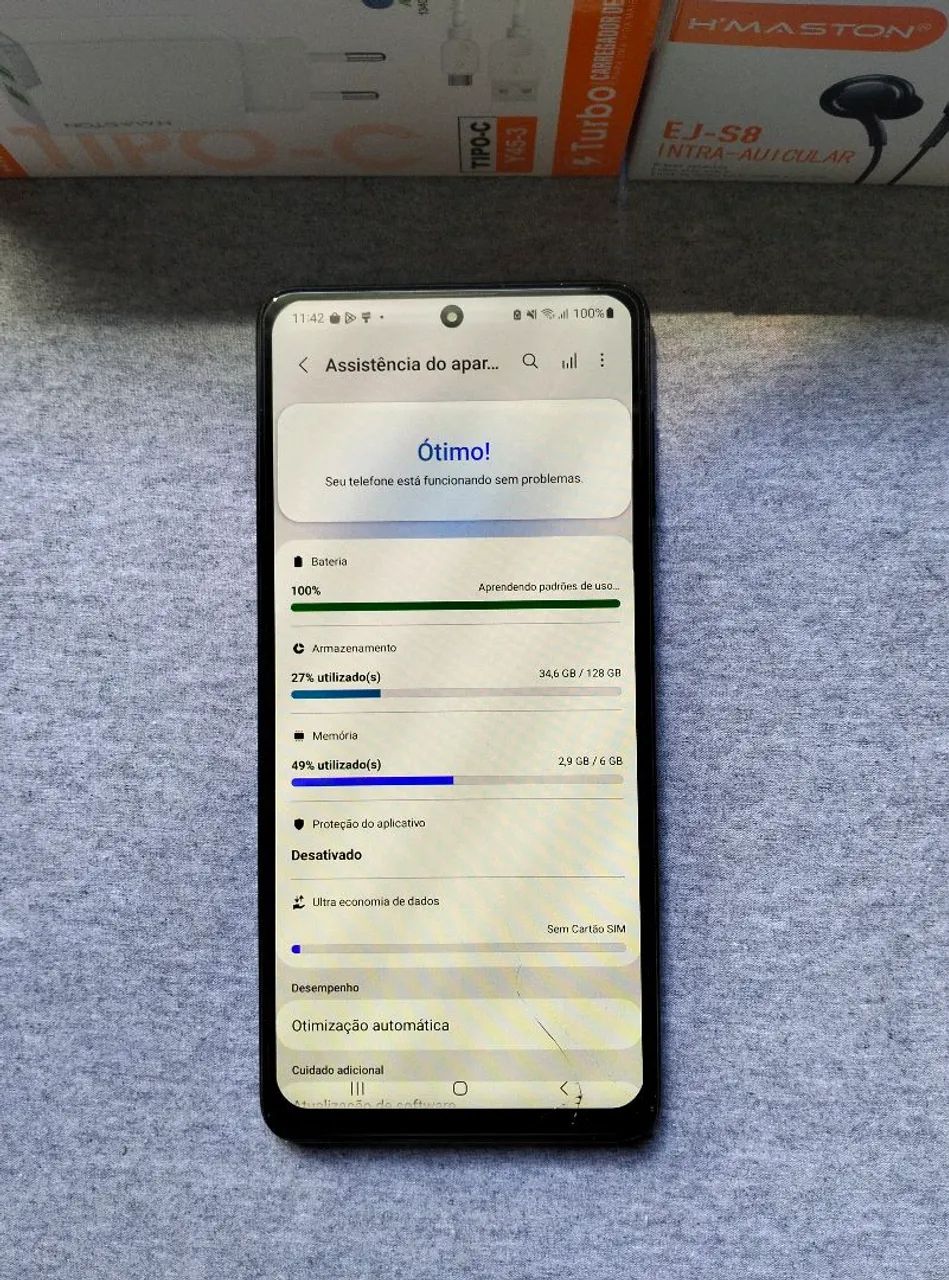 Samsung M52 5G 128GB C/ Acessórios  - Foto 5