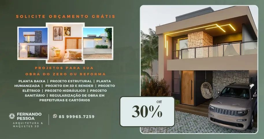Projetos de Arquitetura, 3D e Regularização de obras
