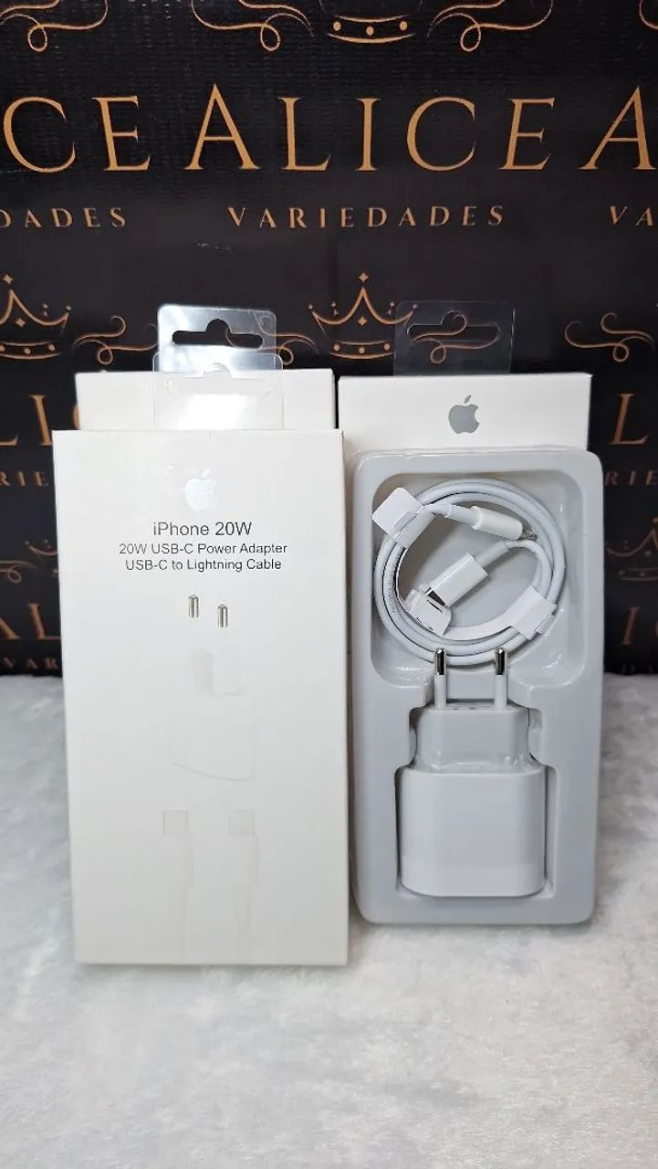 Carregador de iPhone 