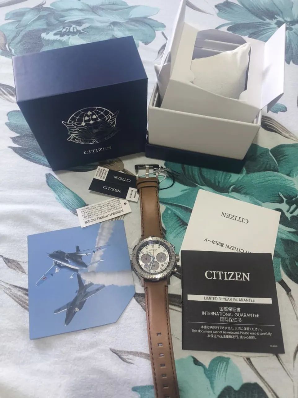 Relógio Citizen Navihawk edição limitada blue impulse  - Foto 5