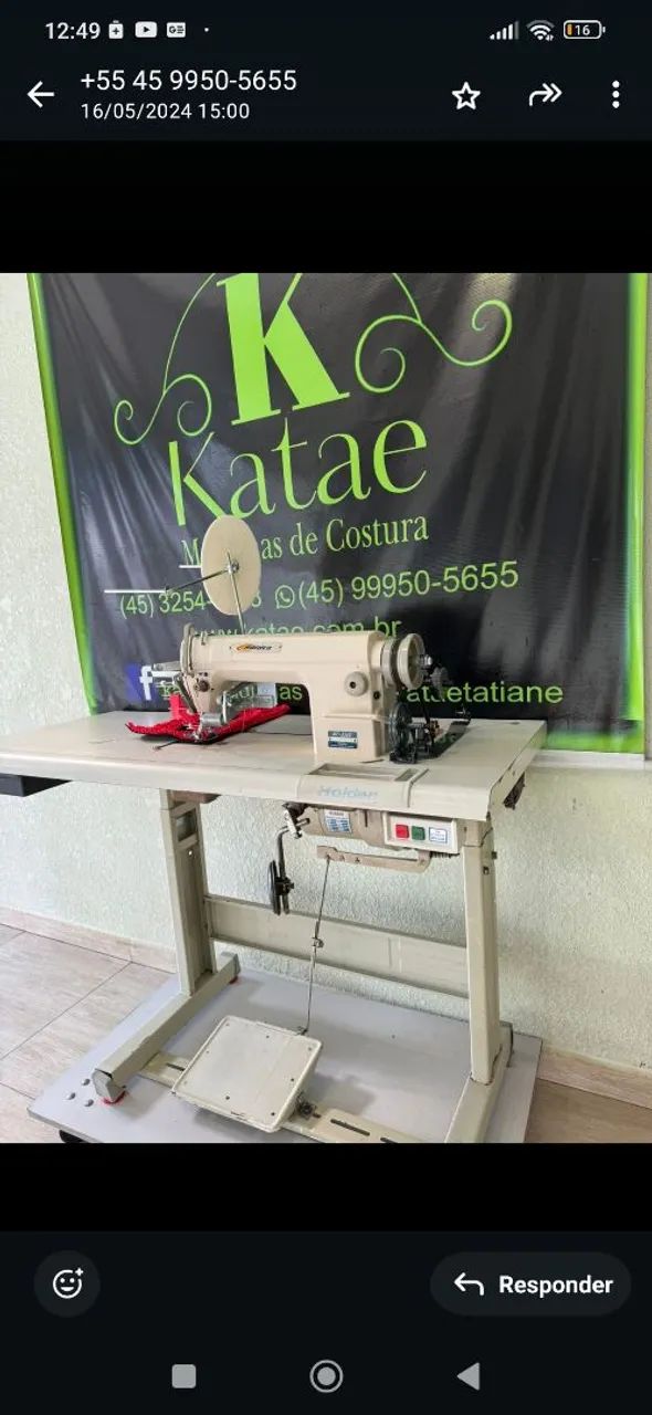 Pra vender Máquina de costura reta industrial  - Foto 4