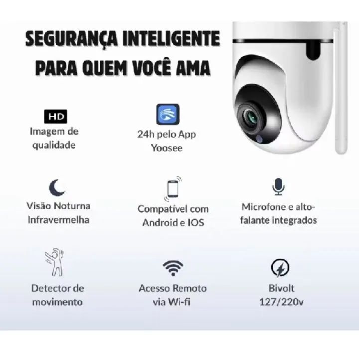 Câmera Babá Eletrônica ou Escritório - Foto 4