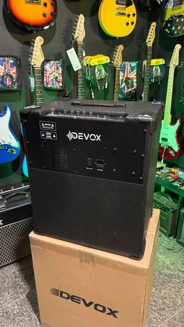 Amplificador 15 polegadas pra Baixo 150w grande Devox CX380 - Foto 3