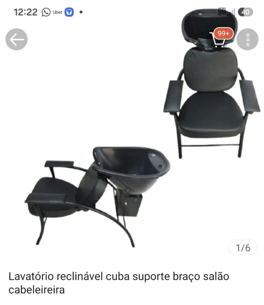 Lavatório de salão 