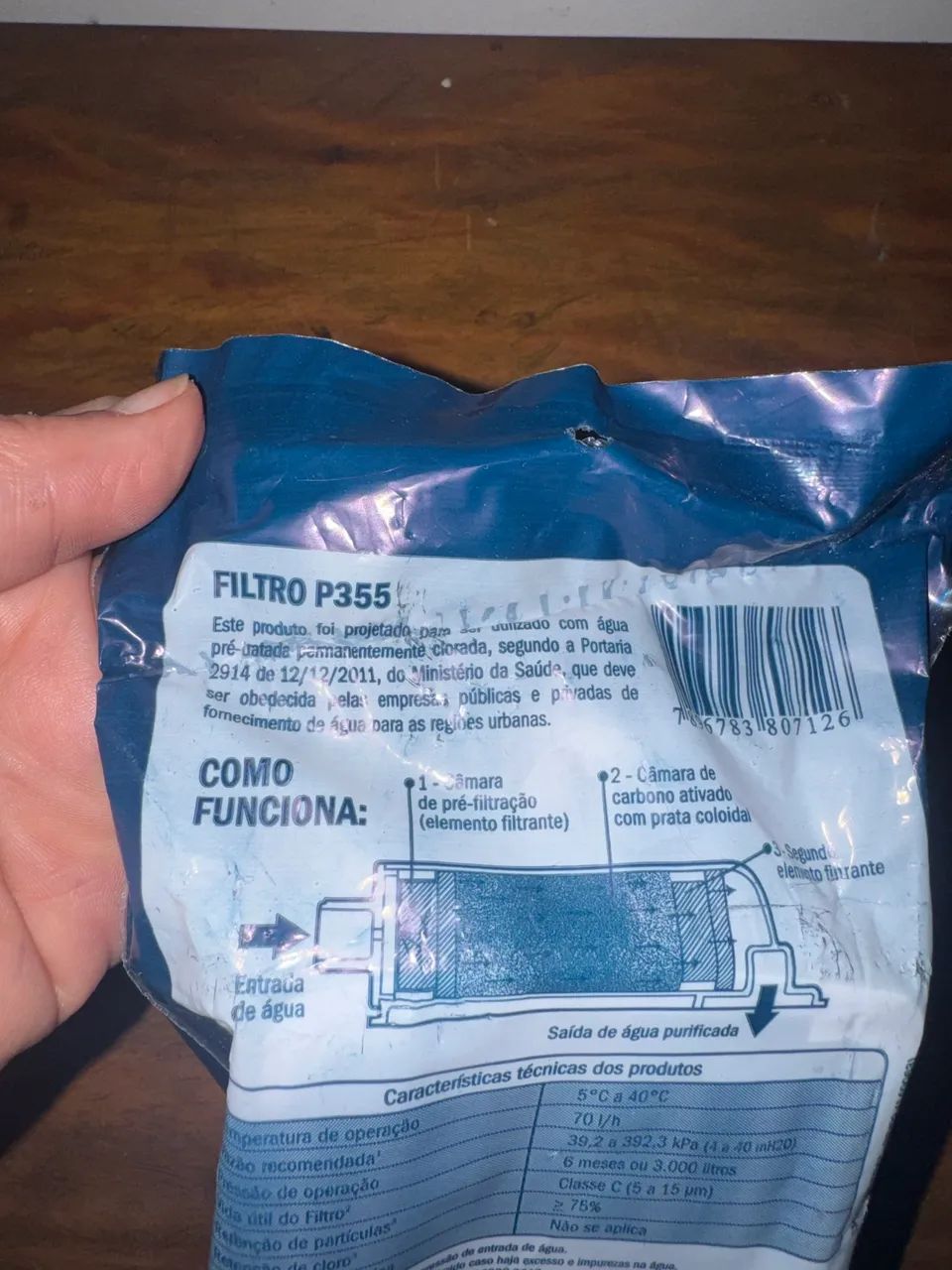 Refil de filtro