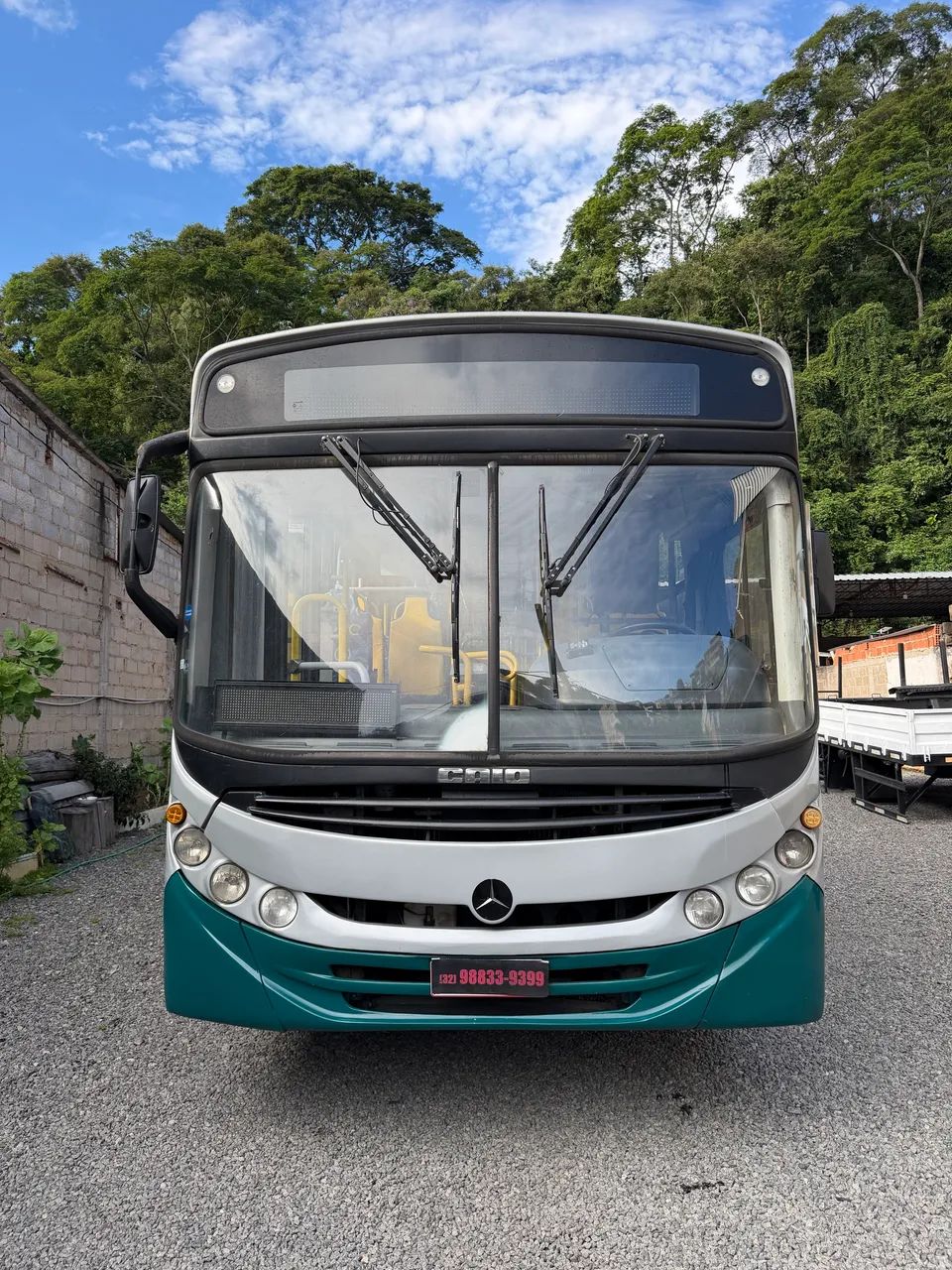 ÔNIBUS URBANO 2012 MERCEDES 1519 CURTO IMPECÁVEL  - Foto 3