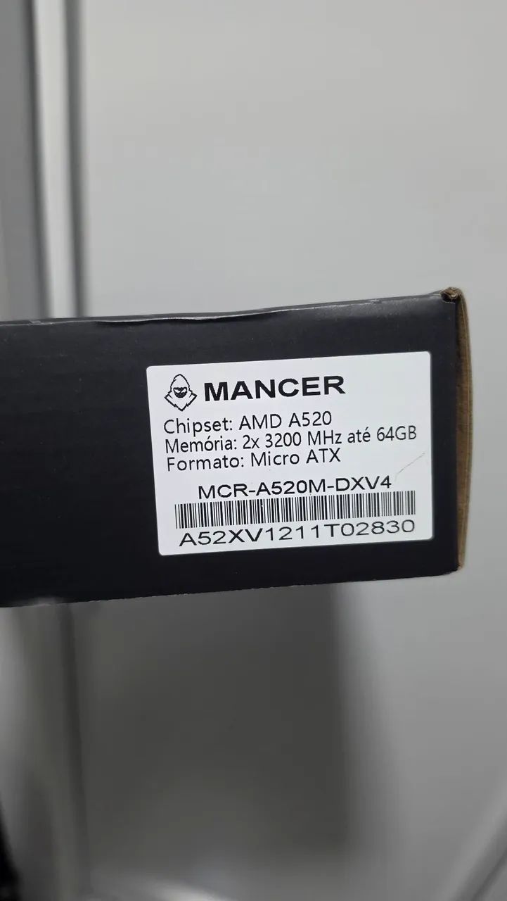 Placa Mãe A520M-DX Mancer AM4 (Nova) - Foto 3