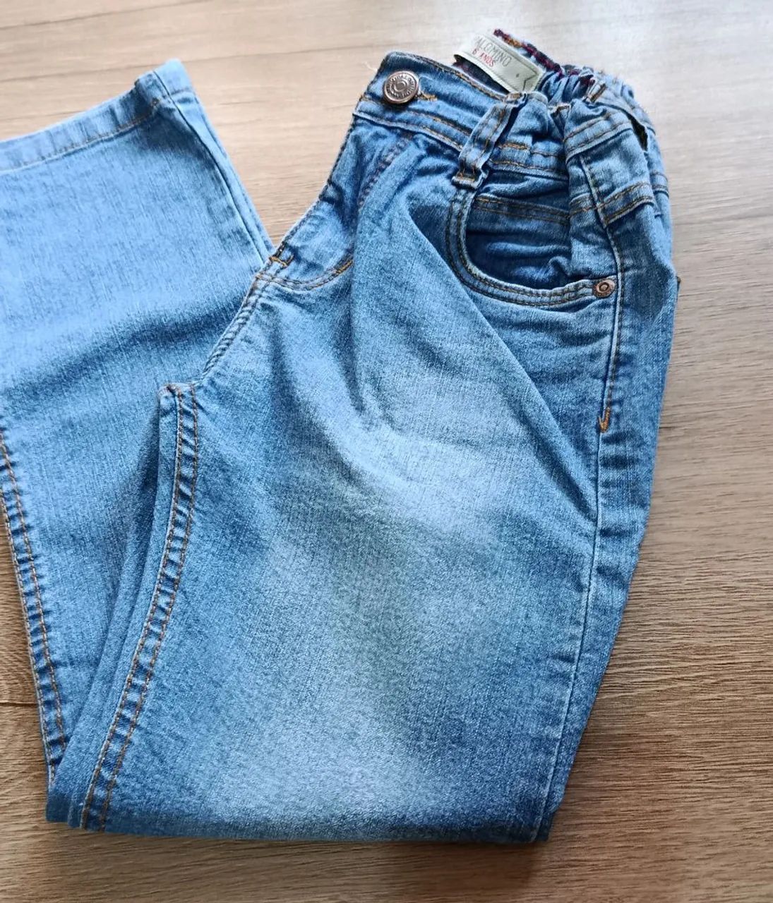 Calça jeans infantil masculino conservada 6 anos 