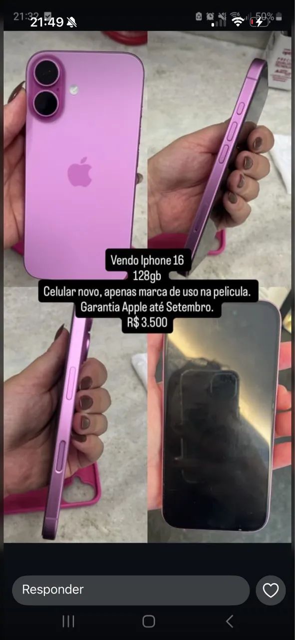 iPhone 16 128gb