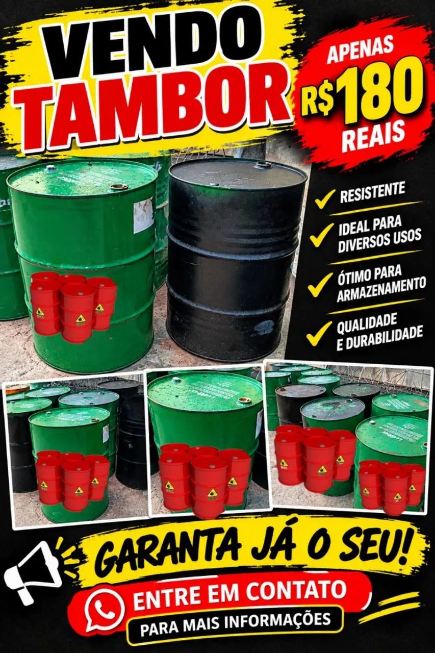 Vendo Tambor Vazio 