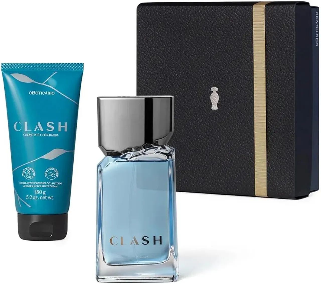 Kit Clash: Colônia + Creme Pré e Pós-Barba (2 Itens - Foto 3