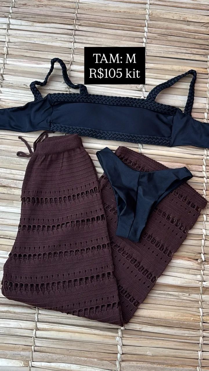 Kit calça e biquíni  - Foto 4