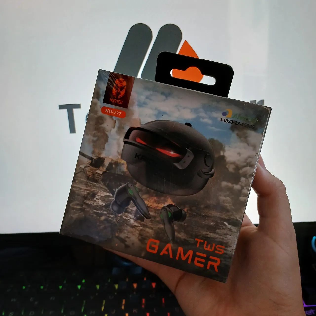 Fone Bluetooth Gamer Kaidi KD-777 - Foto 3