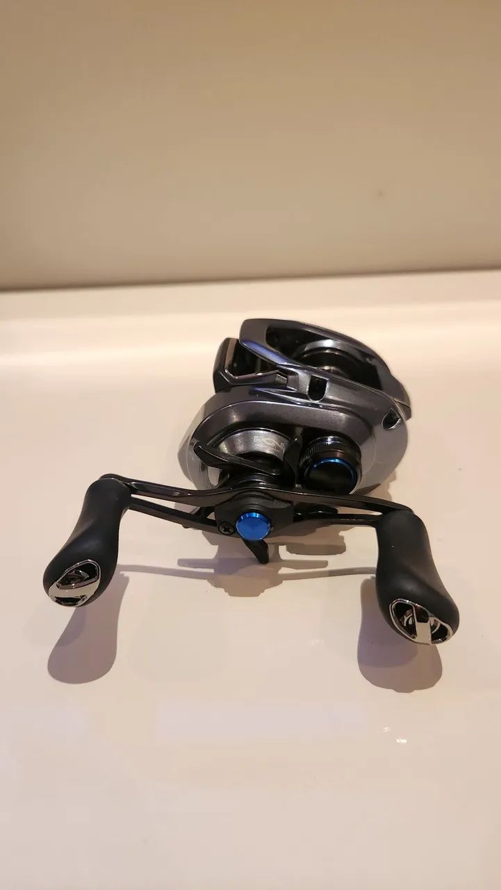 Carrtilha Shimano SLX 71XG - Esquerda - Foto 3