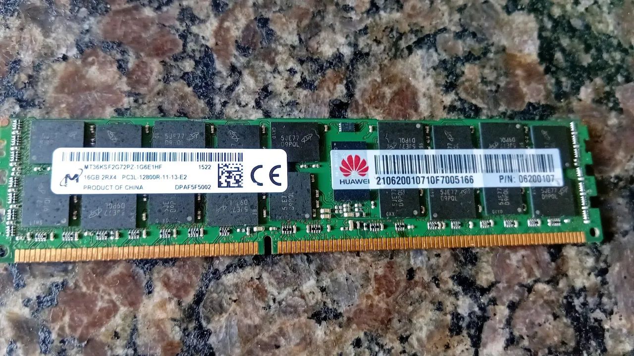 Memoria ram ecc ddr3 16gb (negociável) 
