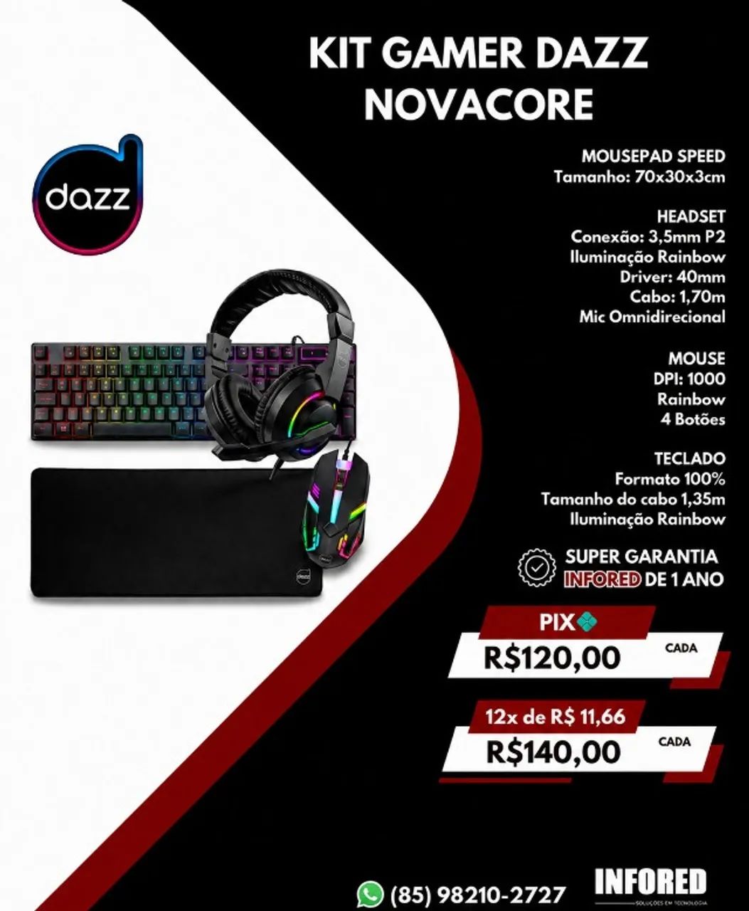 Kits Gamer em Destaque - Foto 2