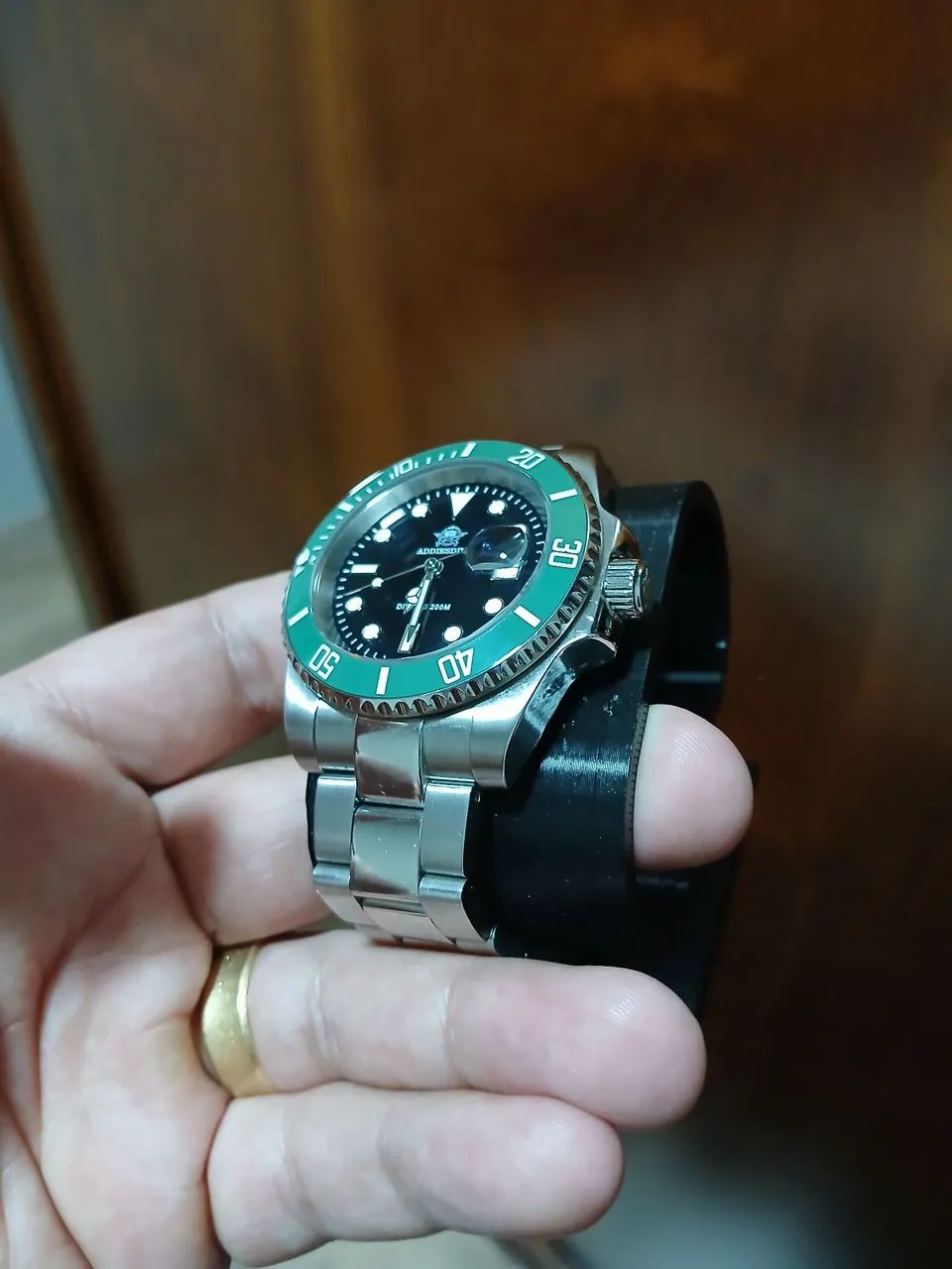 Relógio Addiesdive Submariner GMT - Foto 2