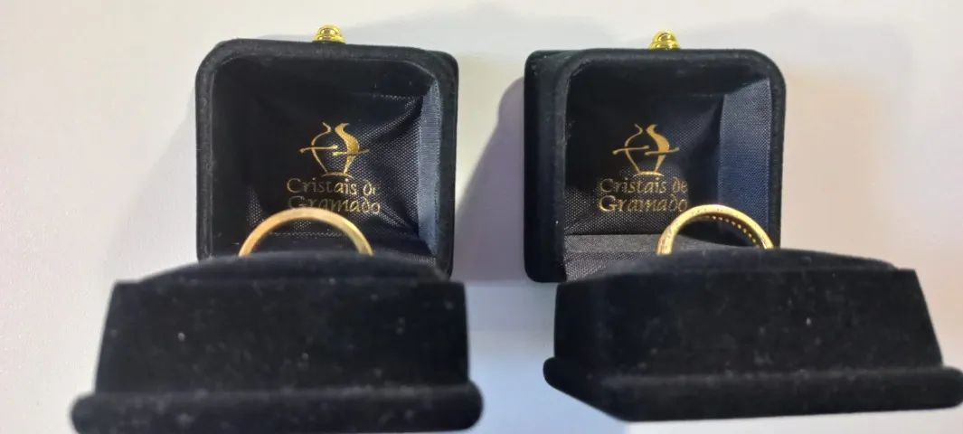 Anéis da Cristais de Gramado nunca usados - Foto 2