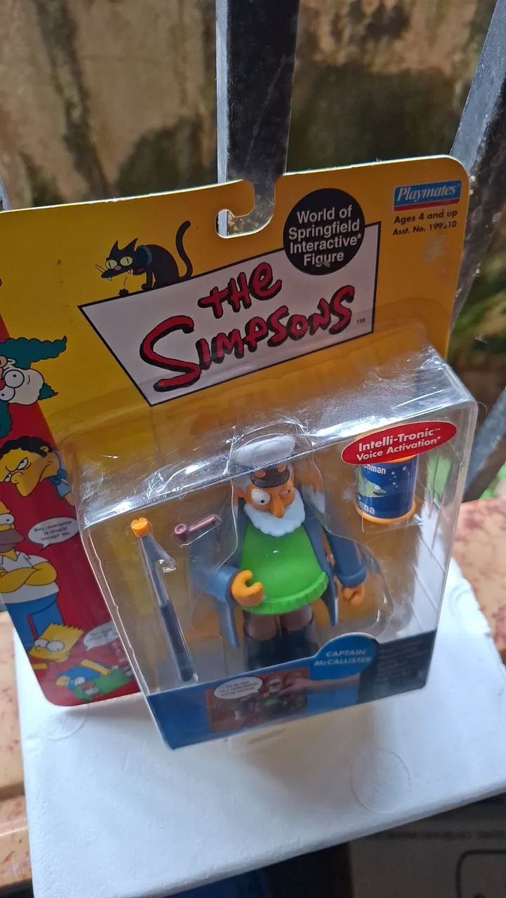Os Simpsons (Playmaters) Capitão - Hobbies e coleções - Coqueiro