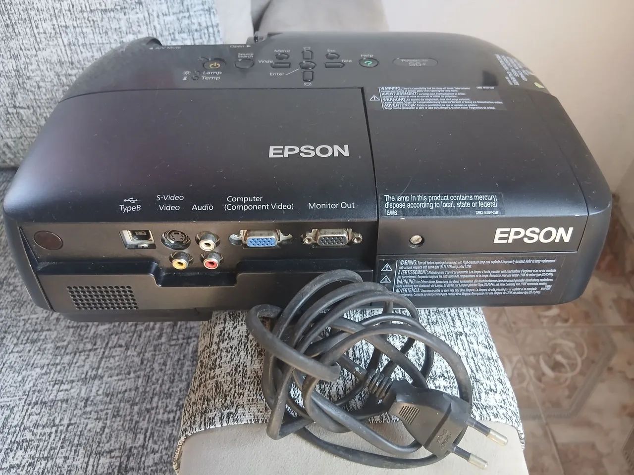 Vendo projetor EPSON - Foto 5