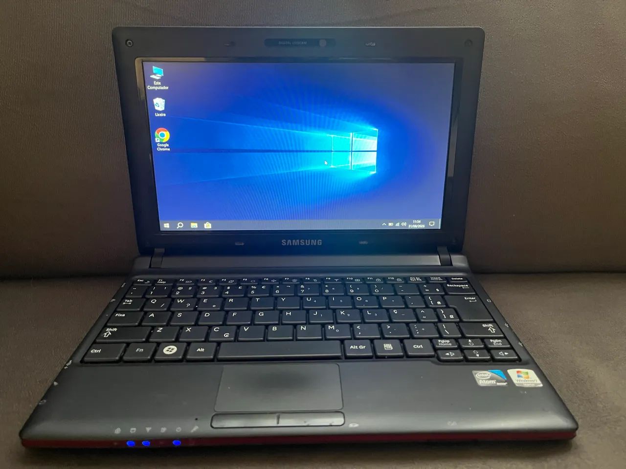 Mini Notebook Samsung bateria c/ Excelente duração Win10 - Foto 4