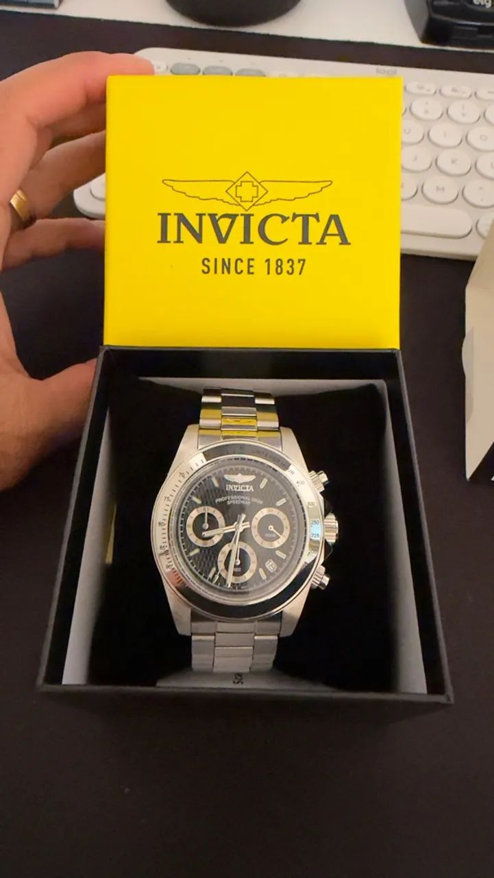 Relógio masculino Invicta Speedway 9223 de quartzo - 39 mm