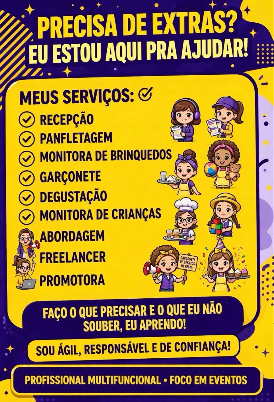 Procuro extras 