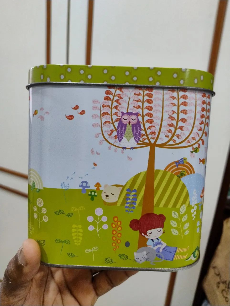 Lata decorativa com função de caixa de música  - Foto 3