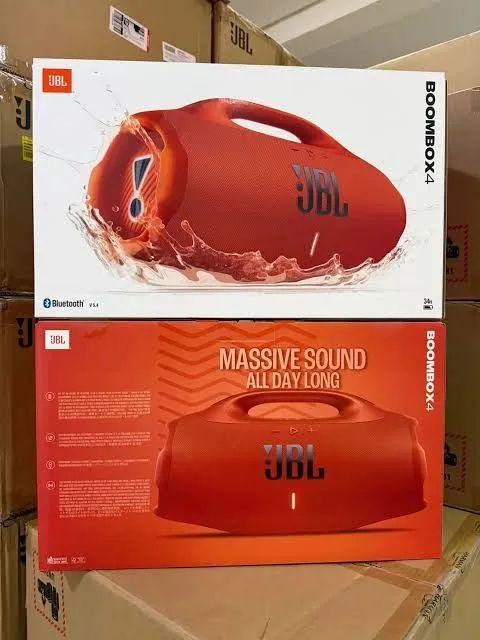 Jbl boombox 4 Laranja ? nova!!