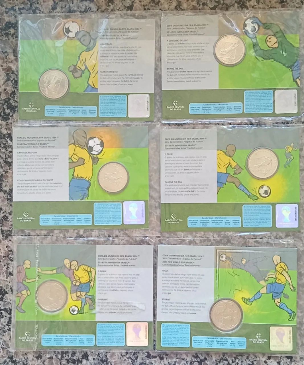 Coleção Moedas Copa 2014  - Foto 2