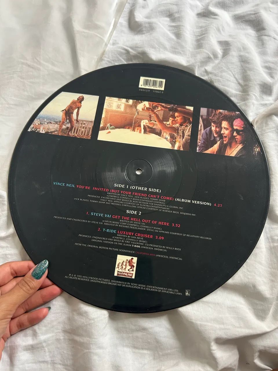 Lp vince neil picture disk - Foto 2