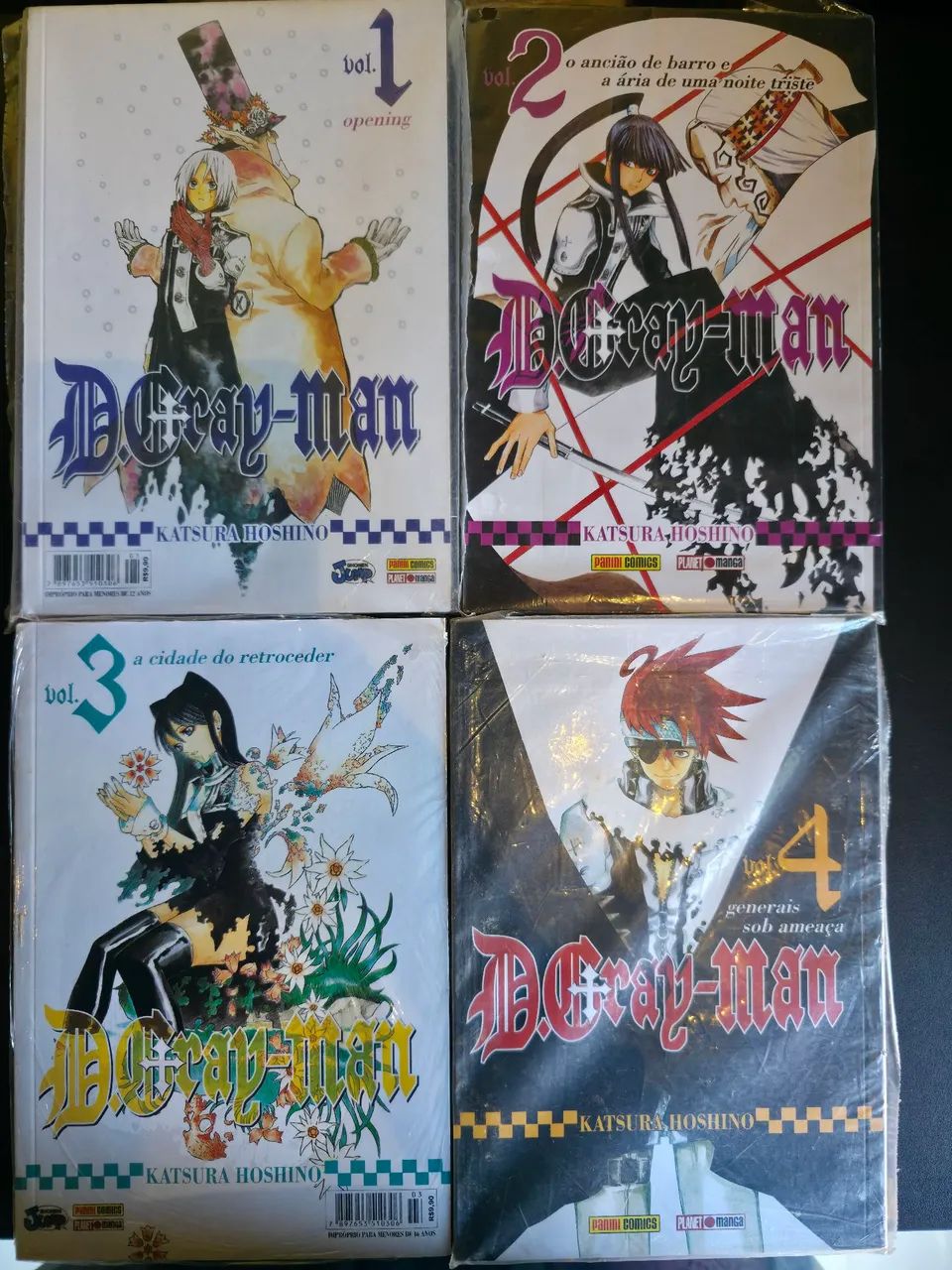 Lote de mangá 