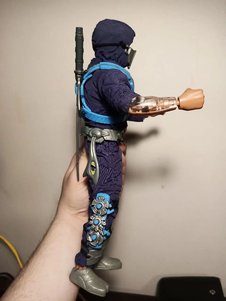 Boneco max steel ninja master original 2000 - Foto 4