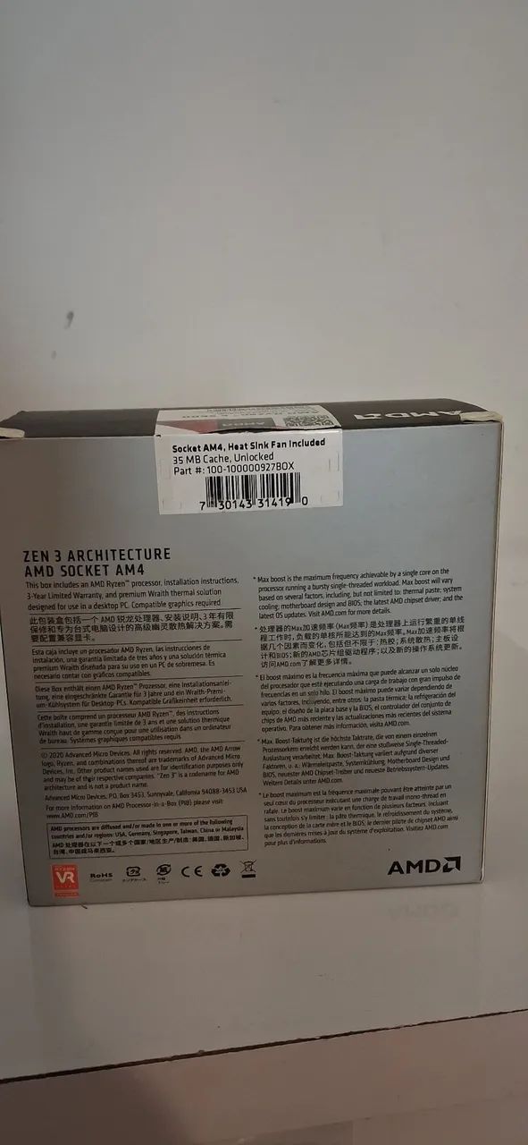 Processador ryzen 5 5600 - Foto 2