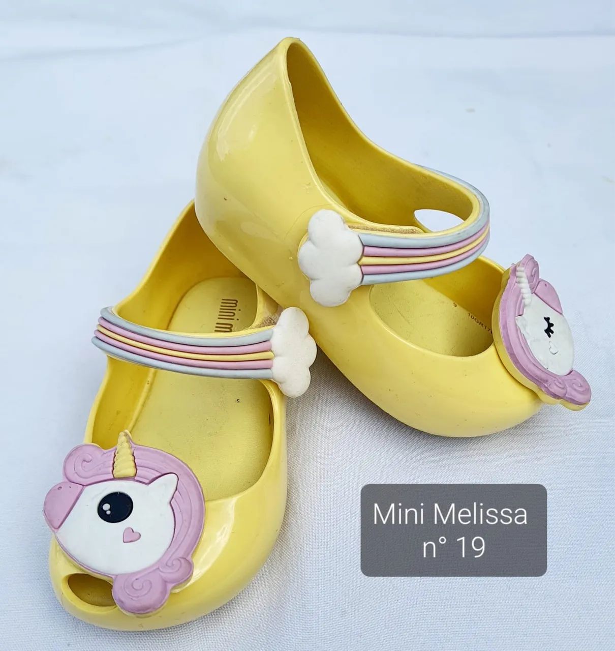 Mini Melissa de unicórnio 