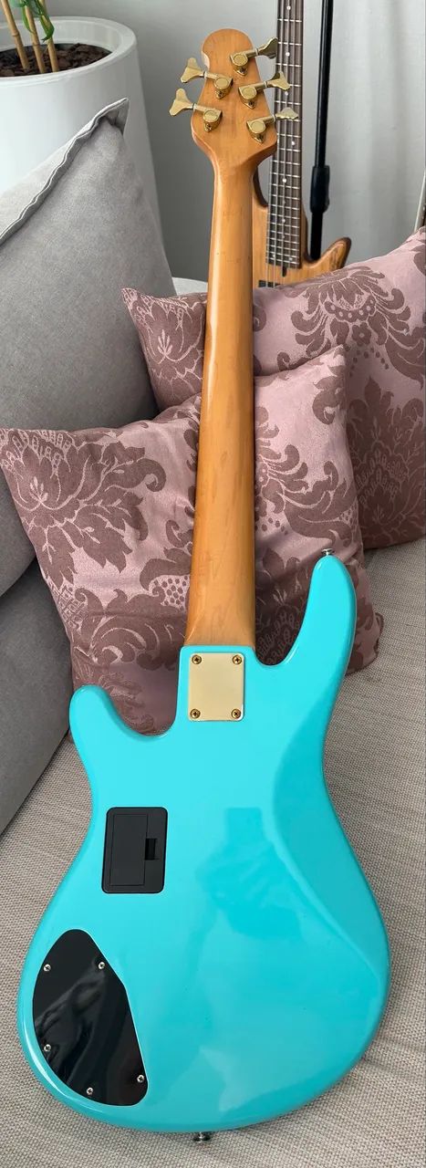 Baixo Yamaha BB605 Blue Up  - Foto 3