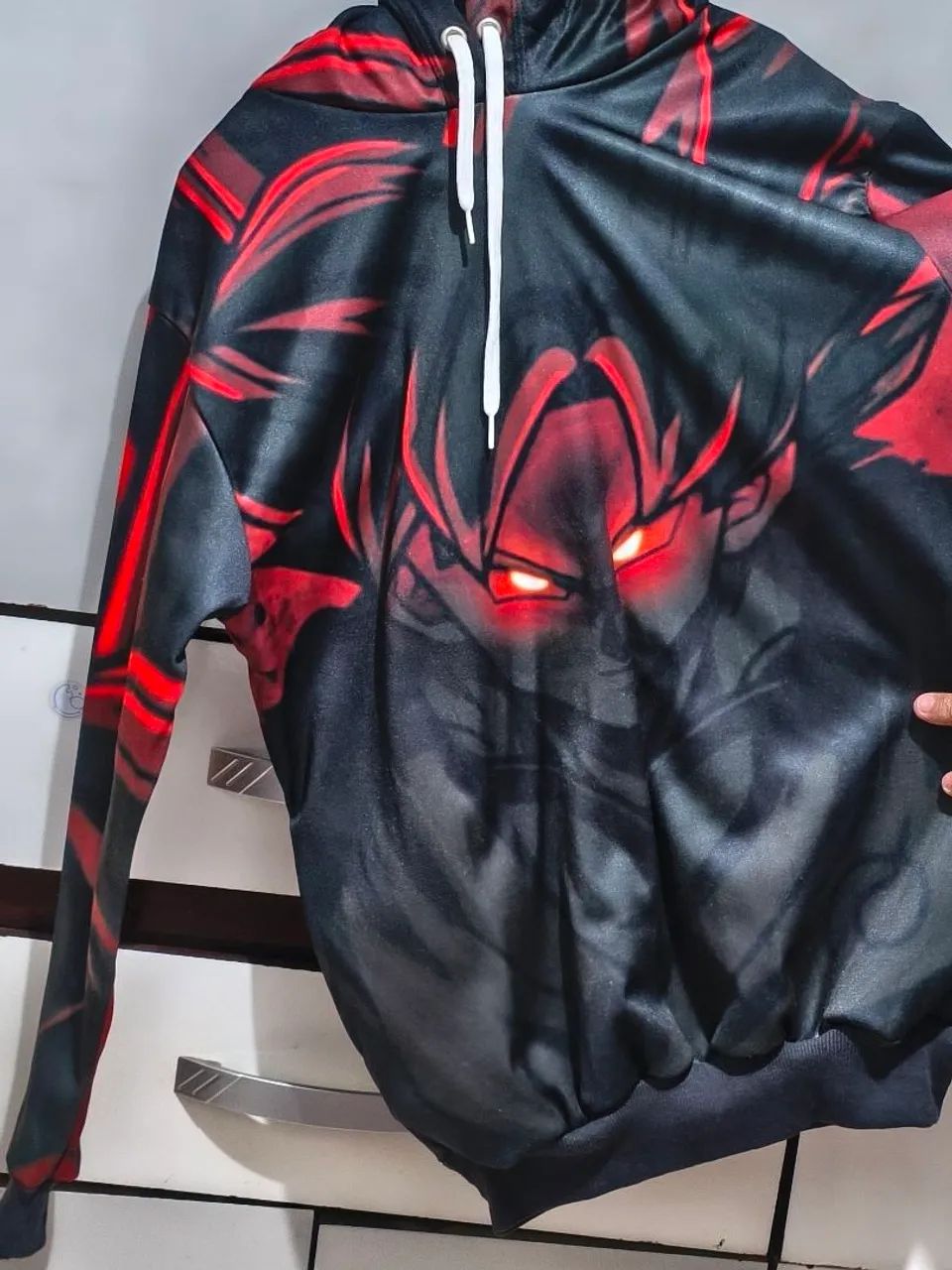(Valor negociável) Blusa de frio com Capuz (NUNCA USADA) Tam M - Dragon Ball
