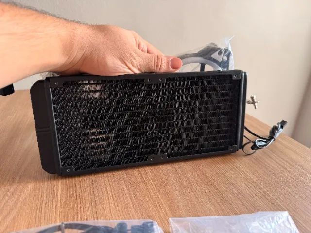 Water Cooler Rise Mode Black 240mm RGB - Foto 4