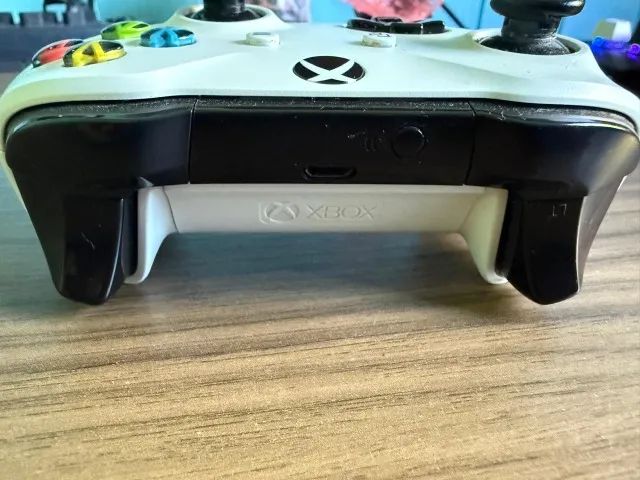 Controle Xbox One S - Branco Bluetooth - Microsoft (Usado) - Foto 4
