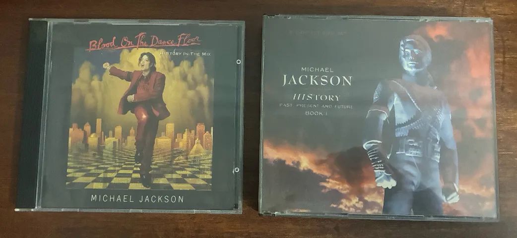 2 Cds - Michael Jackson - History + Blood On The Dance Floor