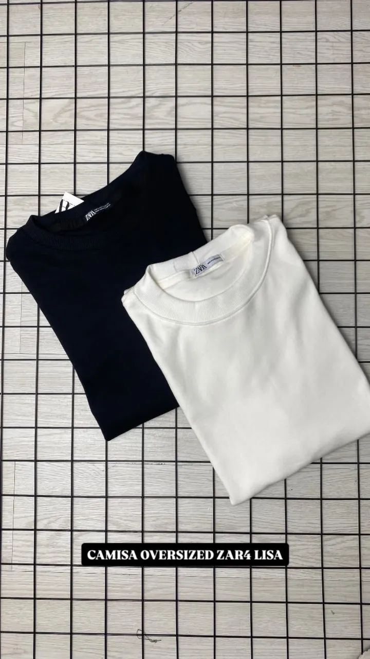 Camisa Oversized Zara - Foto 2