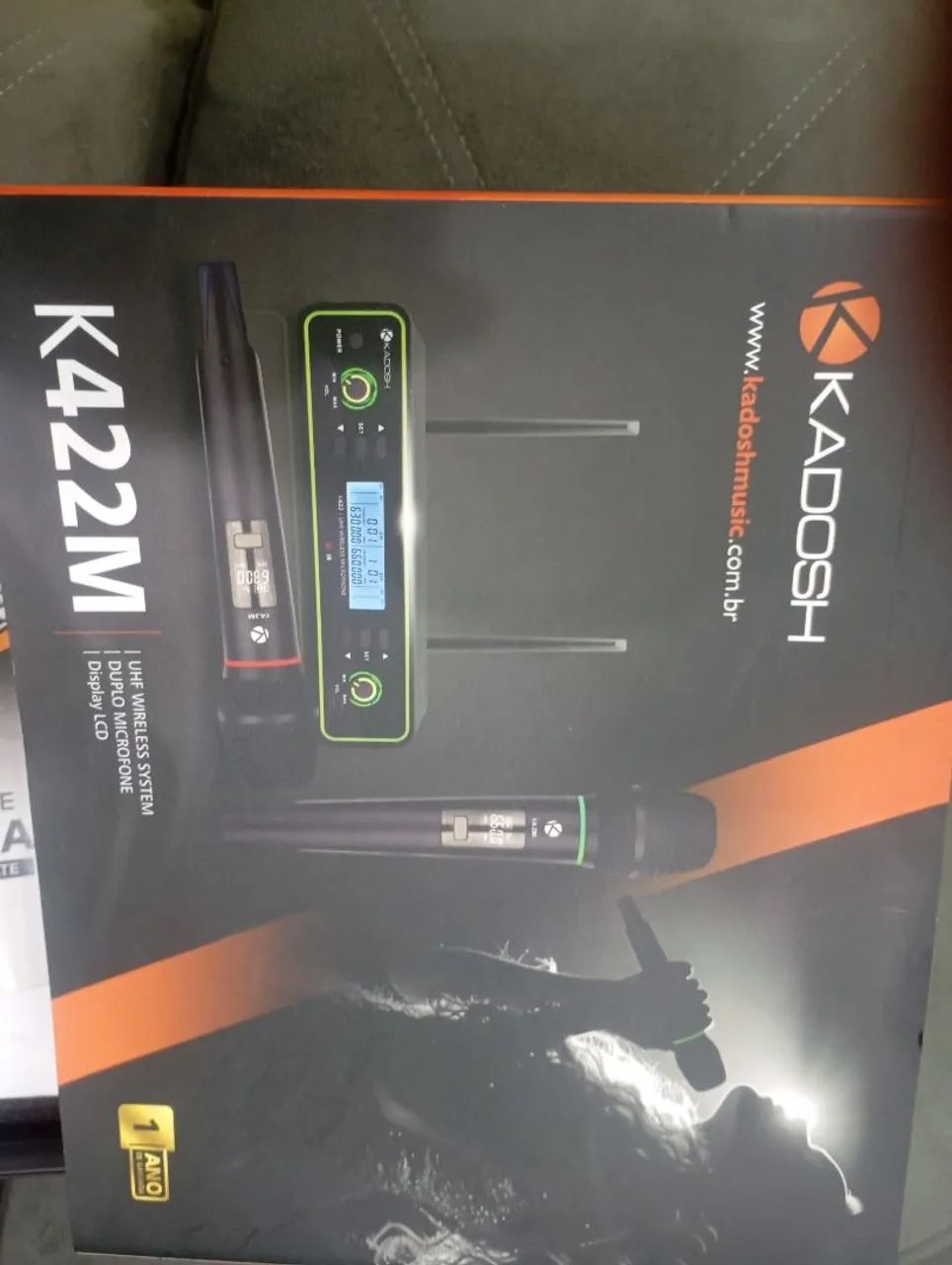 microfone com kit ,jogo completo kadosh - Foto 2