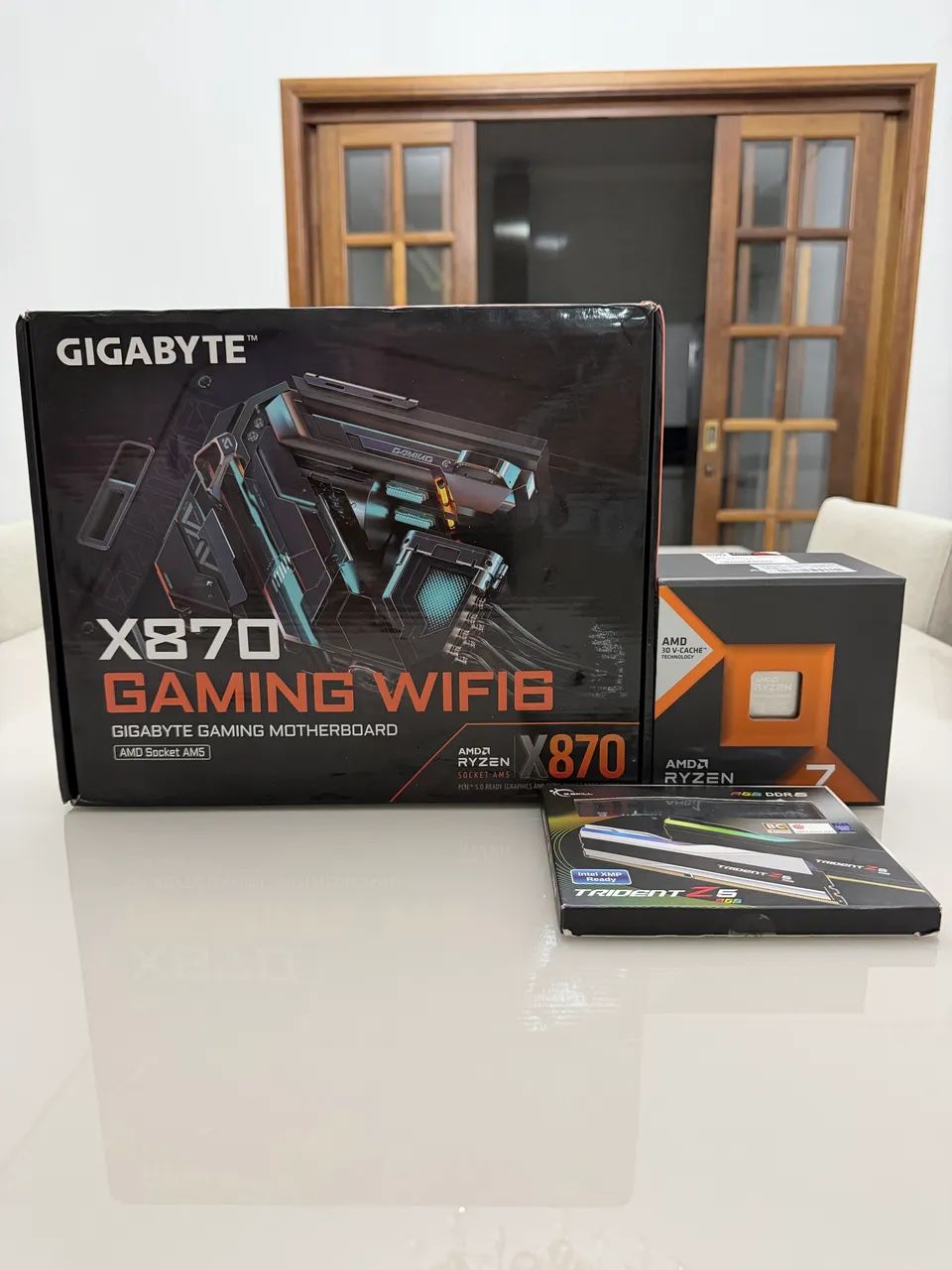 Kit Upgrade 7800x3d e x870 e 16gb 7200mhz - Foto 3