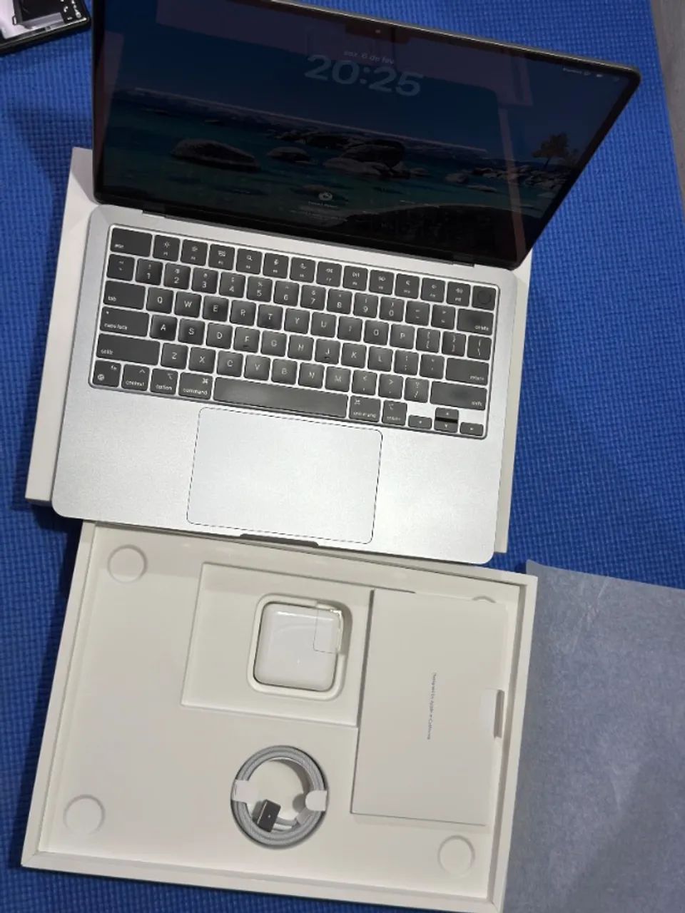 Apple Macbook Air 2024 M3 16GB 256GB 13.6 Cinza, Perfeito Estado